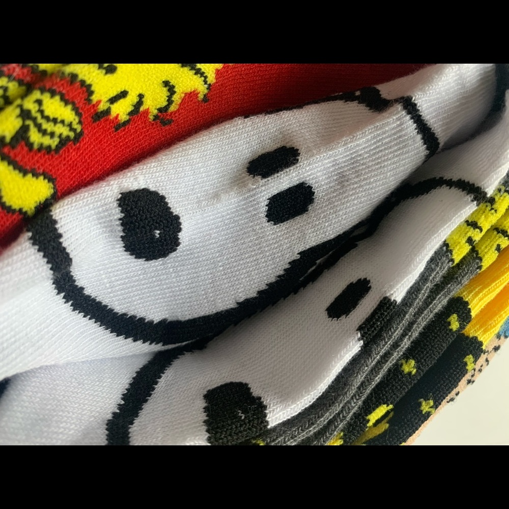 Snoopy No Show Socks 6 pairs - Picture 8 of 10